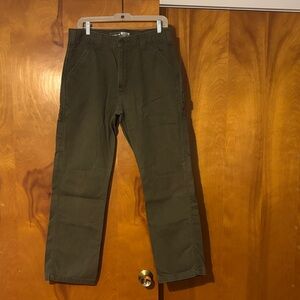 Carhartt Men's Dark Green Chinos Like New 34